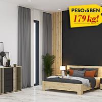 IL LETTO E' MOLTO ROBUSTO ED IL COMO' RICERCATO!