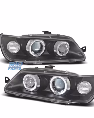 FARI PEUGEOT 306 93-97 ANGEL EYES FONDO NERO