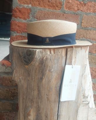 Cappello panama Gucci tg 46/47
