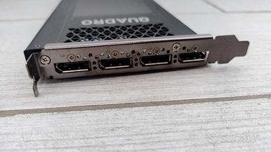 NVidia Quadro P4000 Scheda Grafica video 8 GB, 