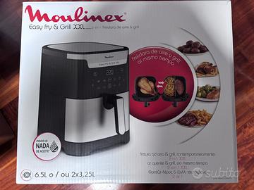 Moulinex friggitrice ad aria 6.5 L/2kg con libro