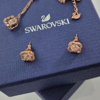 Swarovski orecchini+collana