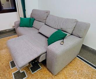 Divano 2/3posti con movimento relax elettrico