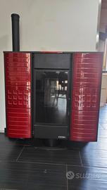 termo stufa a pellet Frida Idro Del Zotto 