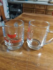 tazze boccali  in vetro