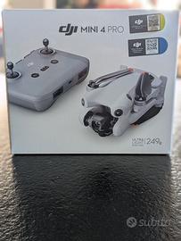 DJI Mini 4 Pro NUOVO SIGILLATO + RC 2 + 3 batterie