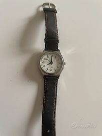 Orologio da polso uomo - marrone, argento