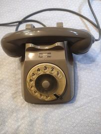 telefono vintage a disco 