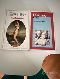 Libri in francese di Gautier e Racine