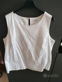 Blusa di cotone ed elastane, tg Unica , GVG Gold