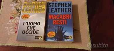 2 libri thriller di STEPHEN LEATHER