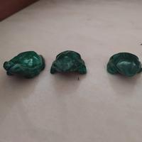 tris rane in malachite