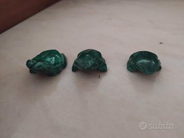 tris rane in malachite