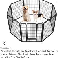 Recinto/Kennel per cuccioli 