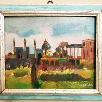 Quadro dipinto Roberto Balestri Pisa Livorno