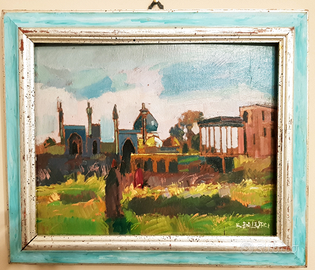 Quadro dipinto Roberto Balestri Pisa Livorno