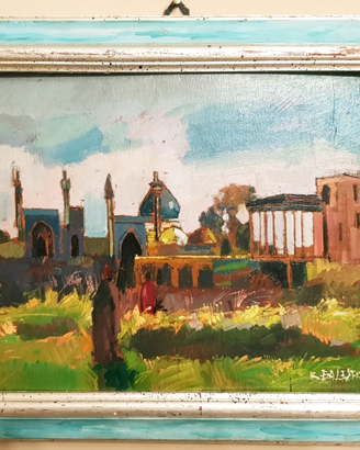 Quadro dipinto Roberto Balestri Pisa Livorno