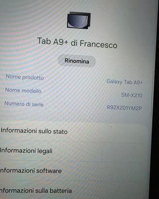 Samsung Galaxy Tab A9+