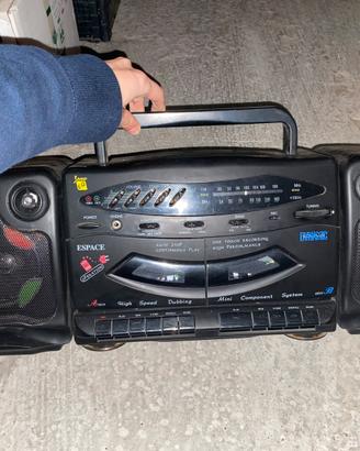 Stereo radio cassette funzionante