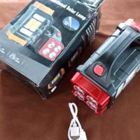 Torcia led ricarica solare e USB
