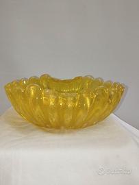 Murano svuotatasche costolature con inclusioni
