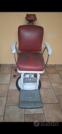 Poltrona  parrucchiere  vintage
