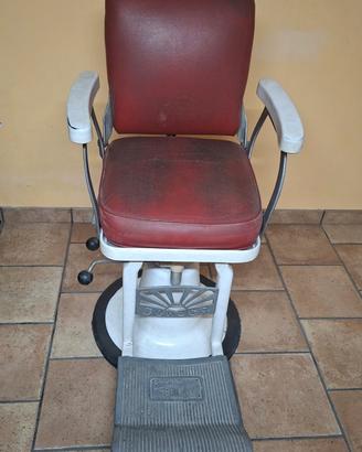 Poltrona  parrucchiere  vintage