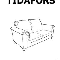 Divano Ikea Tidafors 2 posti