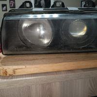 coppia fari lenticolari bmw e36