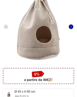 CUCCIA/SACCA  per Gatti