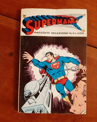SUPERMAN Raccolta Selezione Ed.Cenisio. N. 4 1980