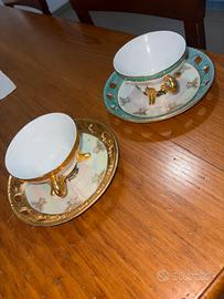 2 tazze decorative da esposizione