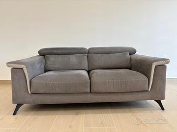 Divano due posti con chaise longue