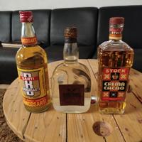 n 3 bottiglie anni 50/60