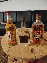 n 3 bottiglie anni 50/60