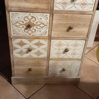 Cassettiera legno