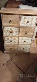 Cassettiera legno