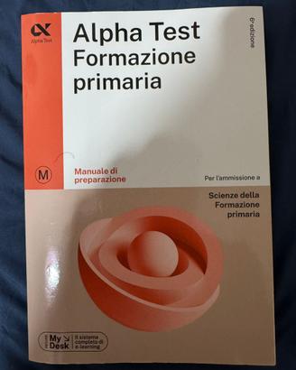 Libri Alpha test formazione primaria
