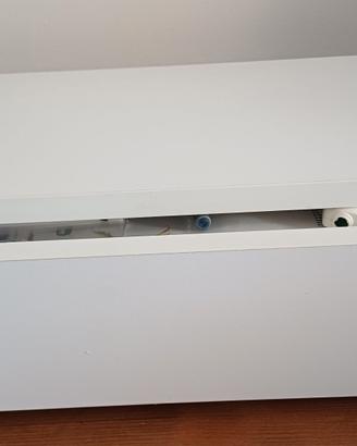 Pensile con cassetto bianco