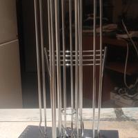 portacapsule in acciaio 