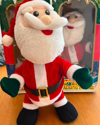 2 babbo natale musicante a batterie