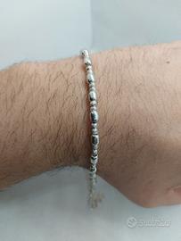 bracciale uomo argento 925