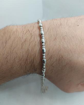bracciale uomo argento 925