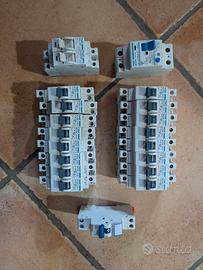 Interruttori magnetotermici + differenziale Hager