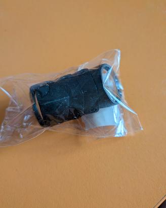 anello armatura medievale nero nuovo 