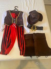 Vestito carnevale pirata