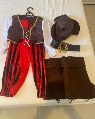 Vestito carnevale pirata