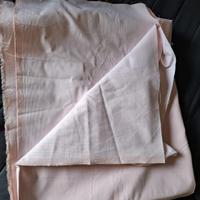 Cotone piquet 1000 righe rosa 2.85 mq circa 