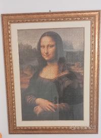 quadri di puzzle con cornice Leonardo da Vinci