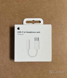 Adattatore Apple da USB-C a jack cuffie